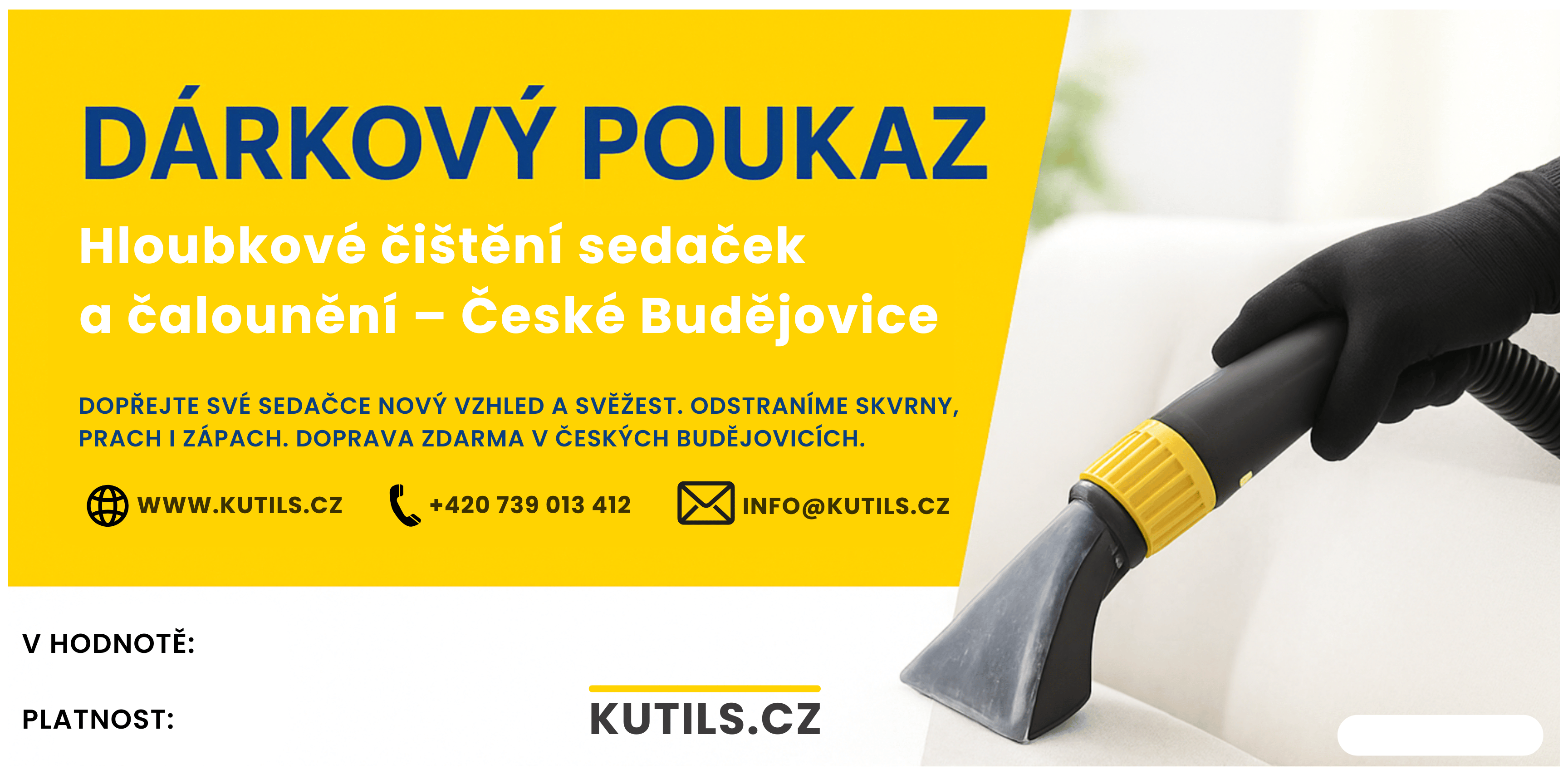 Dárkový poukaz KUTILS.cz